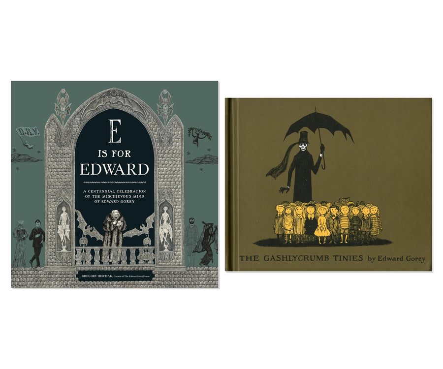 Edward Gorey Gothic Duo 2-Book Complete Bundle Set, Hardcover