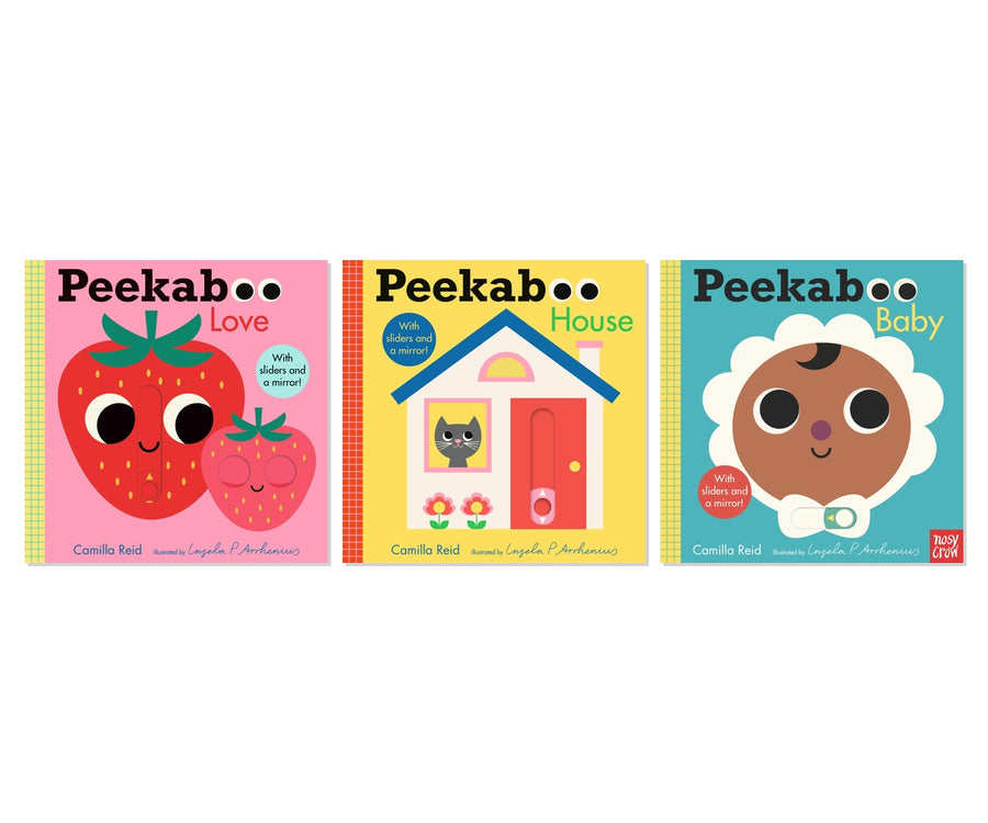 Interactive Peekaboo Adventures 3-Book Collection for Babies & Toddlers, Board Book