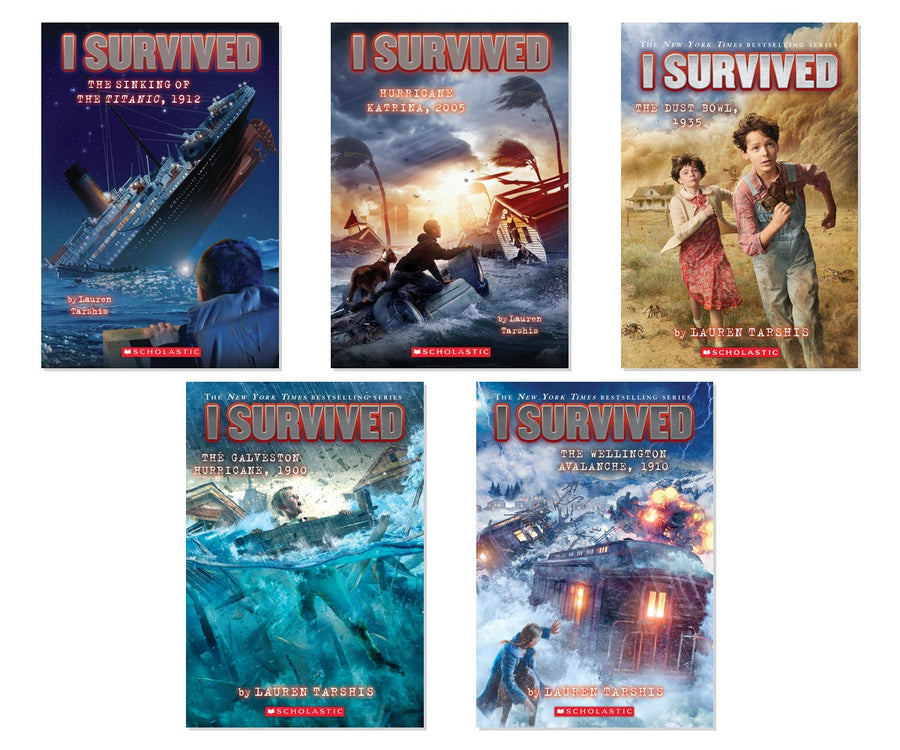 I Survived Historical Disasters 5-Book Collection - Lauren Tarshis Bundle, Paperback
