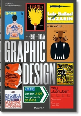 The History of Graphic Design: Vol. 2. 1960-Today -- Jens Müller, Hardcover
