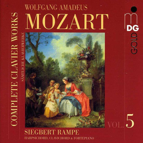 Complete Clavier Works -- Mozart / Rampe, CD