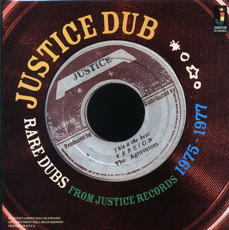 King Tubby - Justice Dub: Rare Dubs From Justice Records 1975-1977 (180g) - Vinyl LP, LP