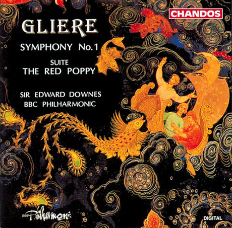 Symphony 1 / Red Poppy Ballet Suite, Gliere / Downes / Bbcso, CD