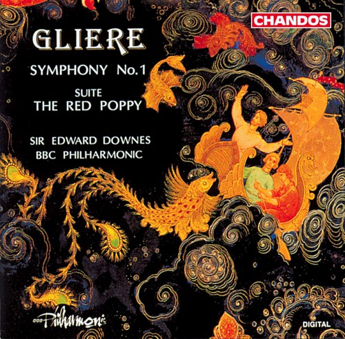 Symphony 1 / Red Poppy Ballet Suite, Gliere / Downes / Bbcso, CD