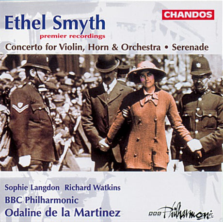 Concerto For Violin Horn & Orchestra, Smyth / Langdon / Watkins / Bbc Philharmonic, CD