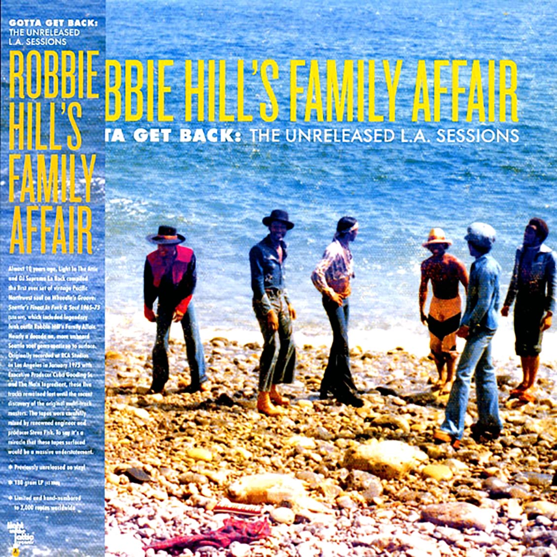 Robbie Hill's Family Affair - Gotta Get Back: The Unreleased L.A. Session - Vinyl LP