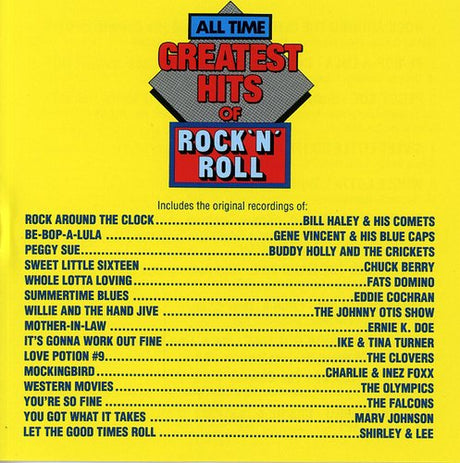 All Time Greatest Rock N Roll / Various, All Time Greatest Rock N Roll / Various, CD
