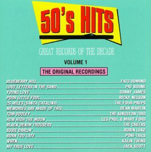 50'S Pop Hits 1 / Various -- CD