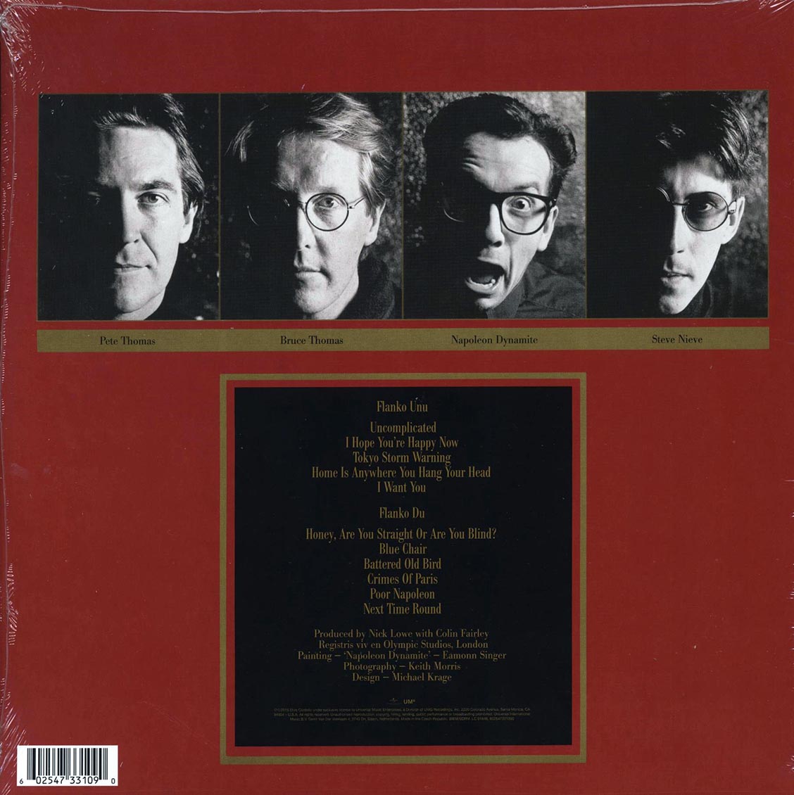 Elvis Costello & The Attractions - Blood & Chocolate (180g) - Vinyl LP, LP