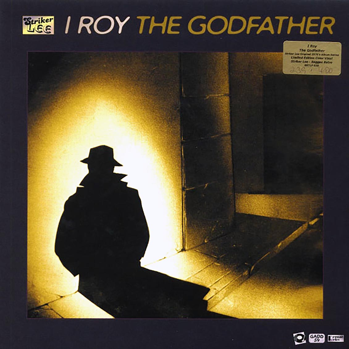 I Roy - The Godfather (ltd. 400 copies made) (colored vinyl) - Vinyl LP