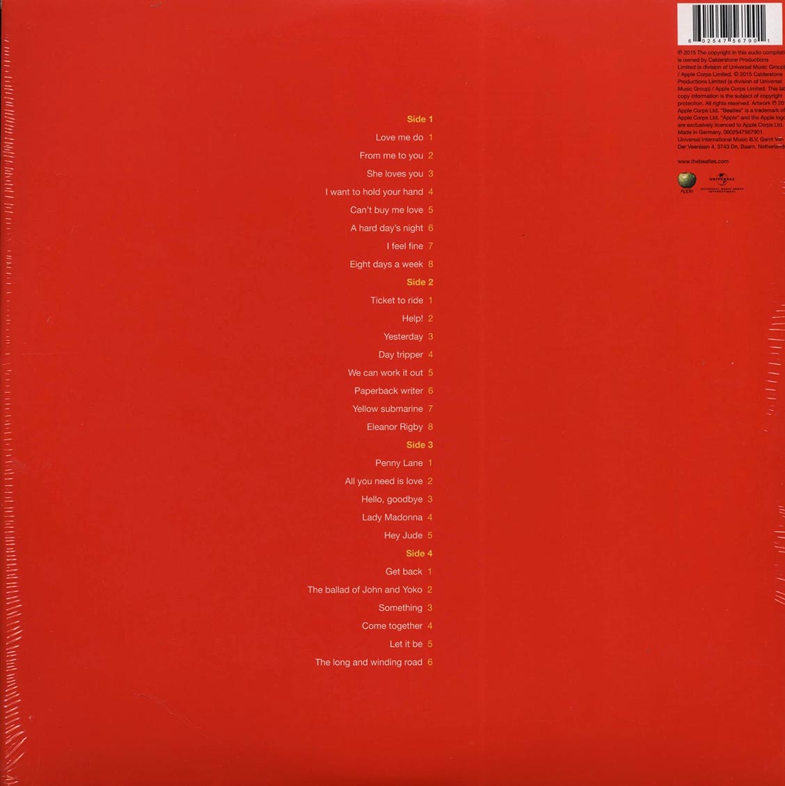 The Beatles - 1 (2xLP) (180g) - Vinyl LP, LP