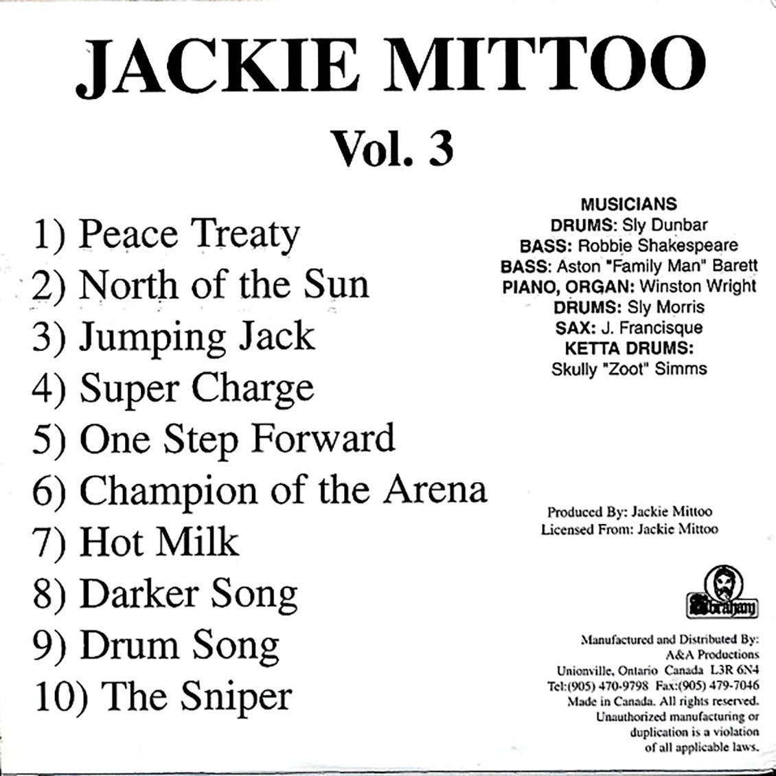 Jackie Mittoo - Showcase Volume 3 - Vinyl LP, LP