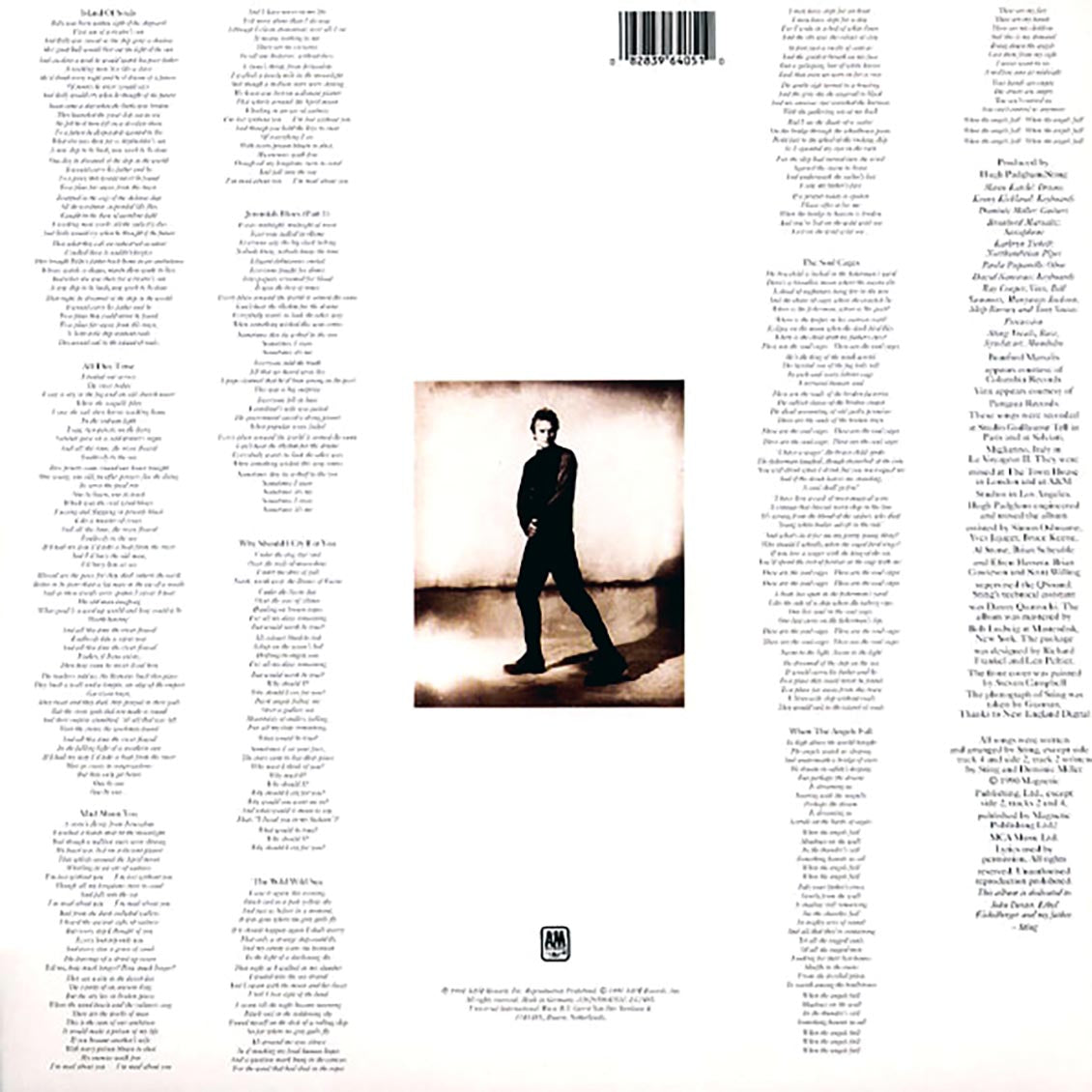 Sting - The Soul Cages (180g) - Vinyl LP, LP