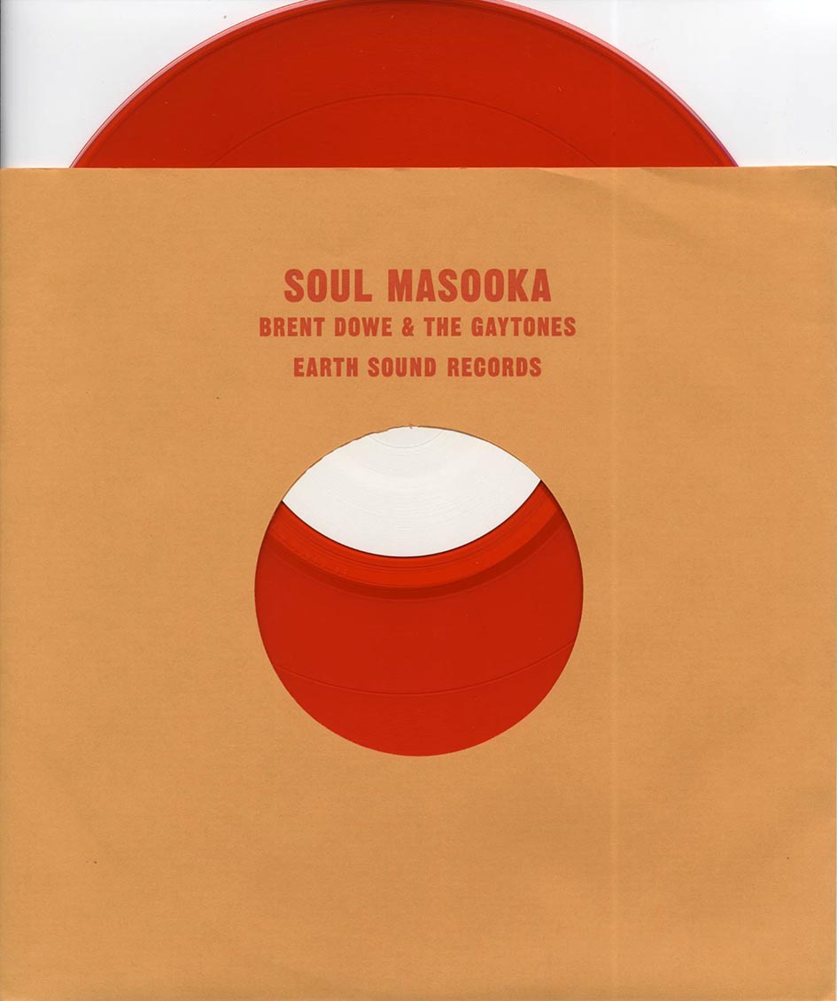 Brent Dowe & The Gaytones - Soul Makossa; Brent Dowe & The Gaytones - Reggae Masookakossa (ltd. 500 copies made) (colored vinyl) - 10"