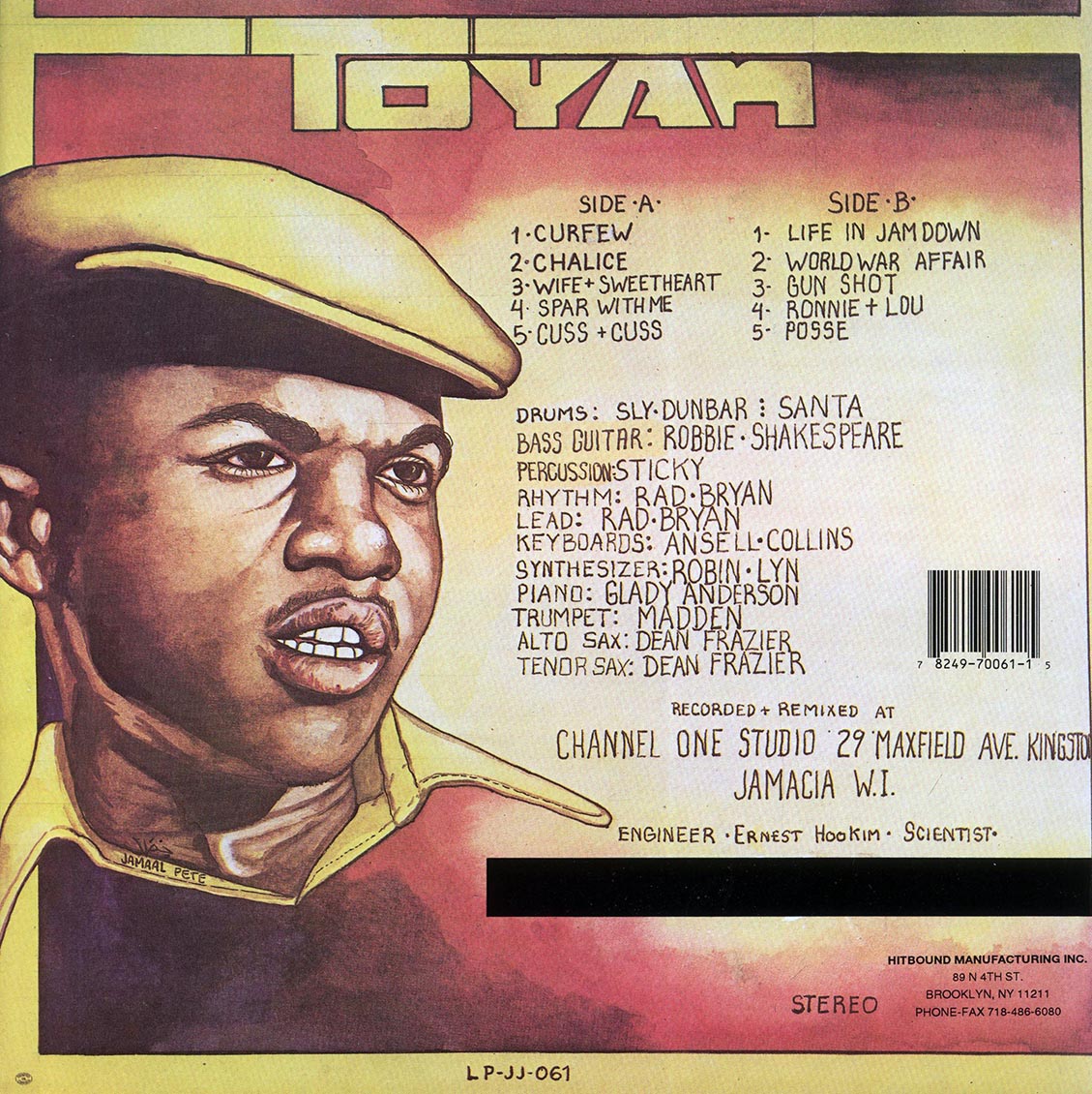Toyan - Toyan - Vinyl LP, LP