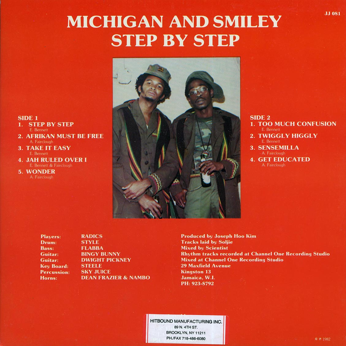 Michigan & Smiley - Step By Step - Vinyl LP, LP