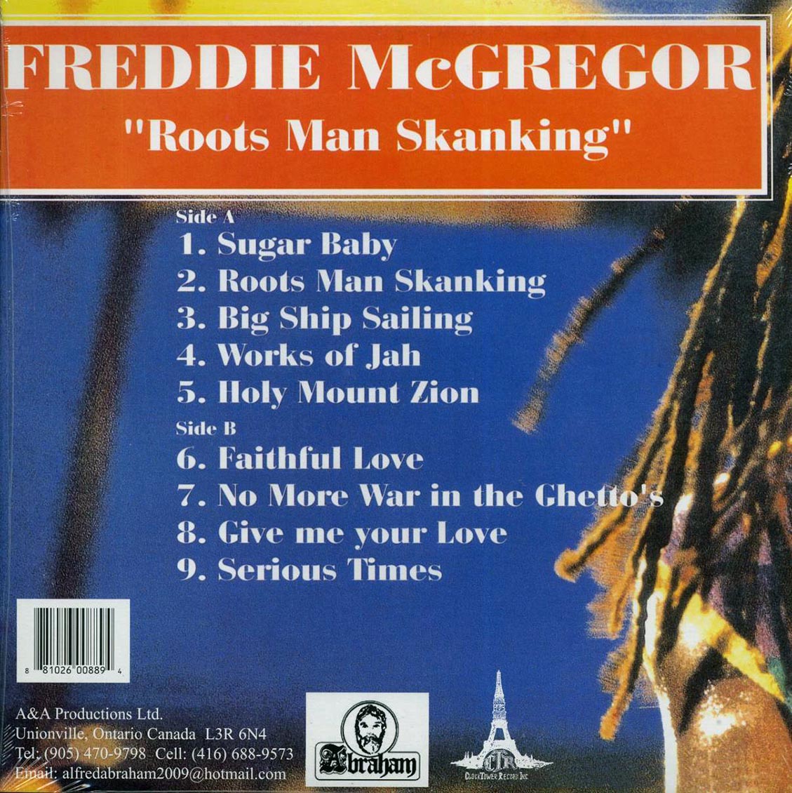 Freddie McGregor - Roots Man Skanking - Vinyl LP, LP