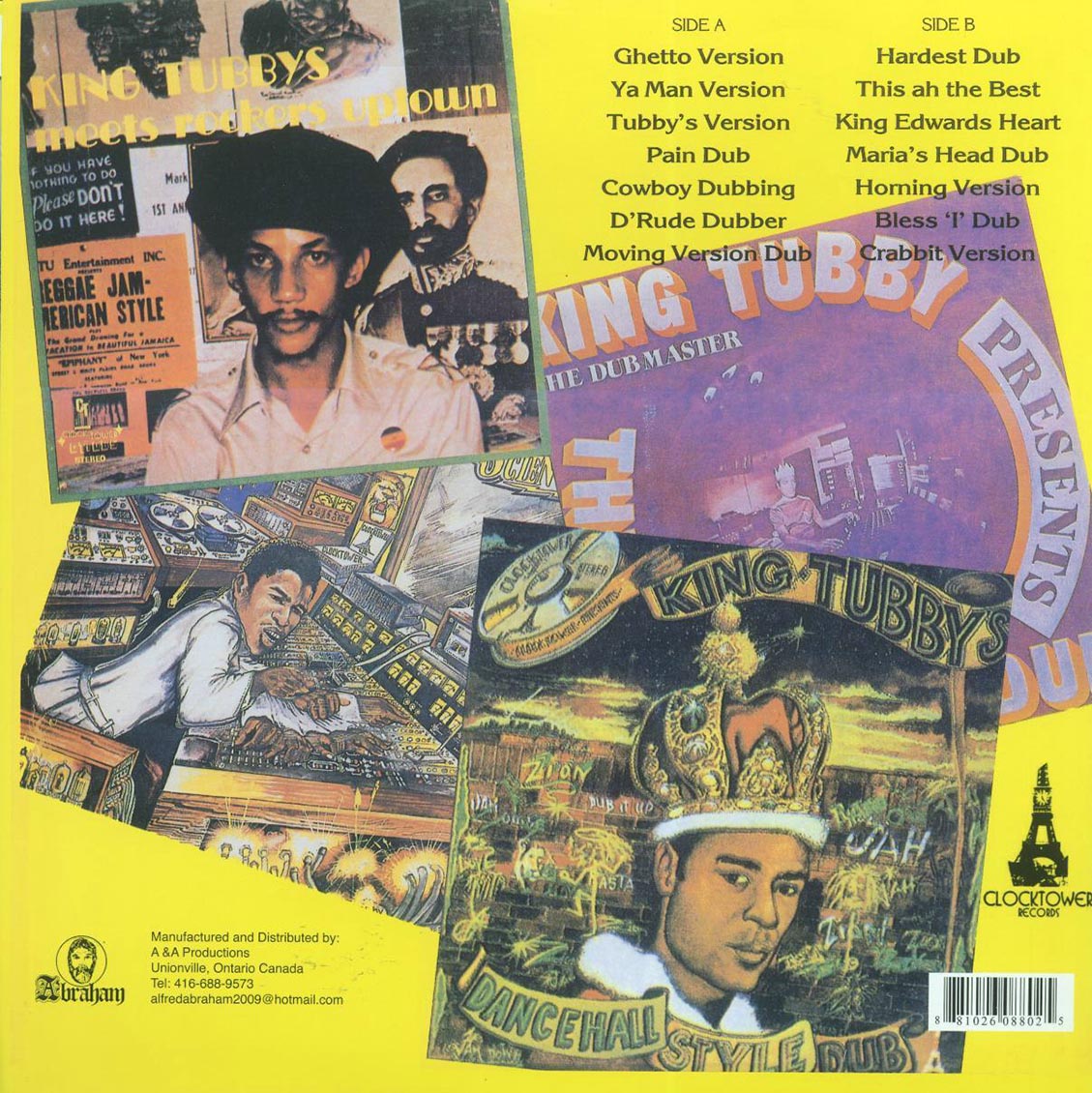 King Tubby - Controls - Vinyl LP, LP