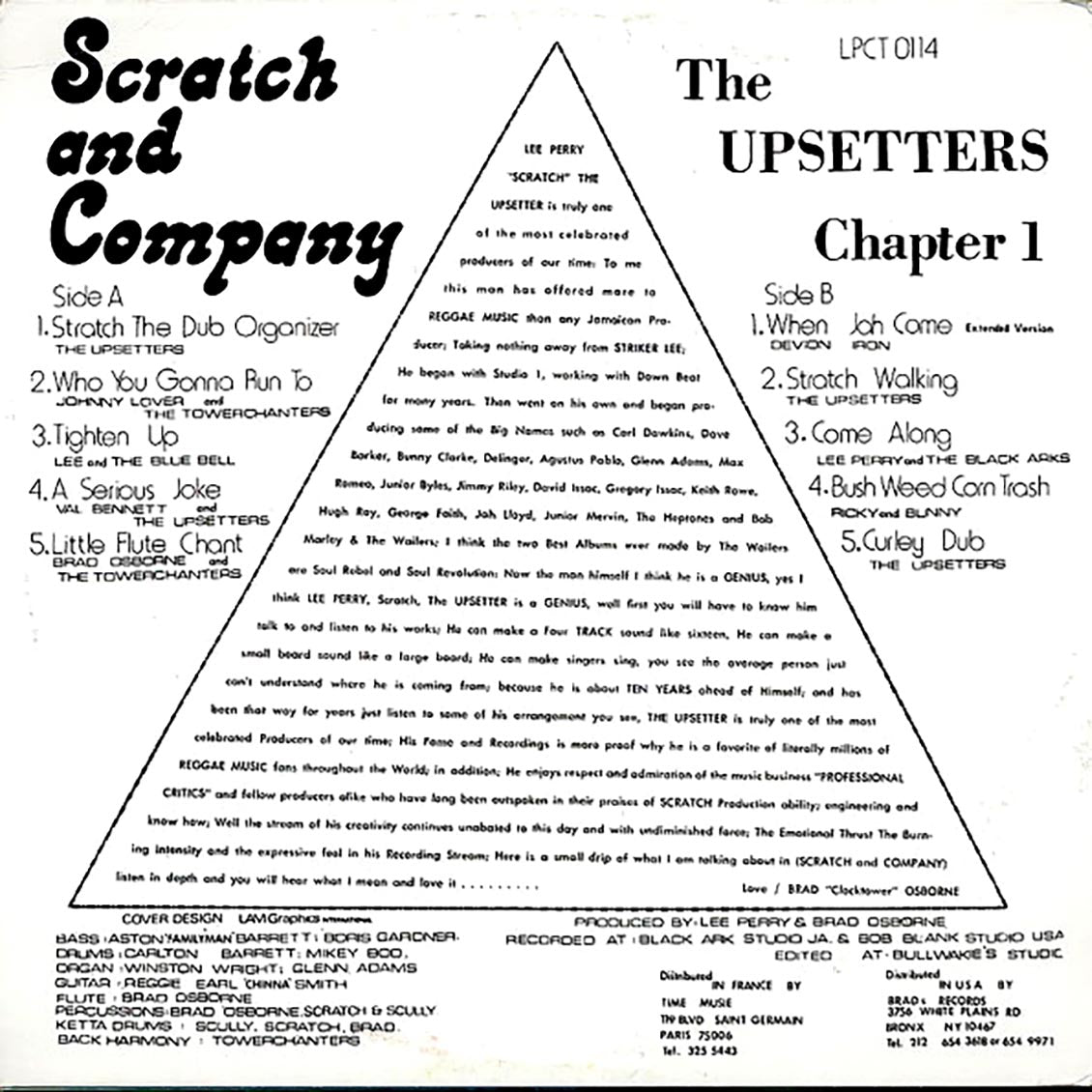Lee Perry, Johnny Lover, Val Bennett, Devon Iron, The Upsetters, Bunny & Ricky - Scratch & Company: The Upsetters Chapter 1 - Vinyl LP, LP