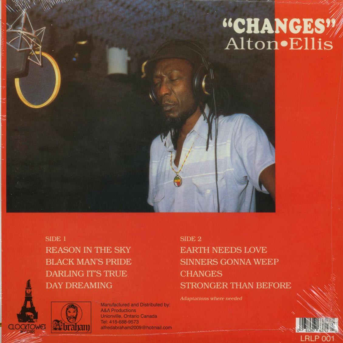Alton Ellis - Changes - Vinyl LP, LP