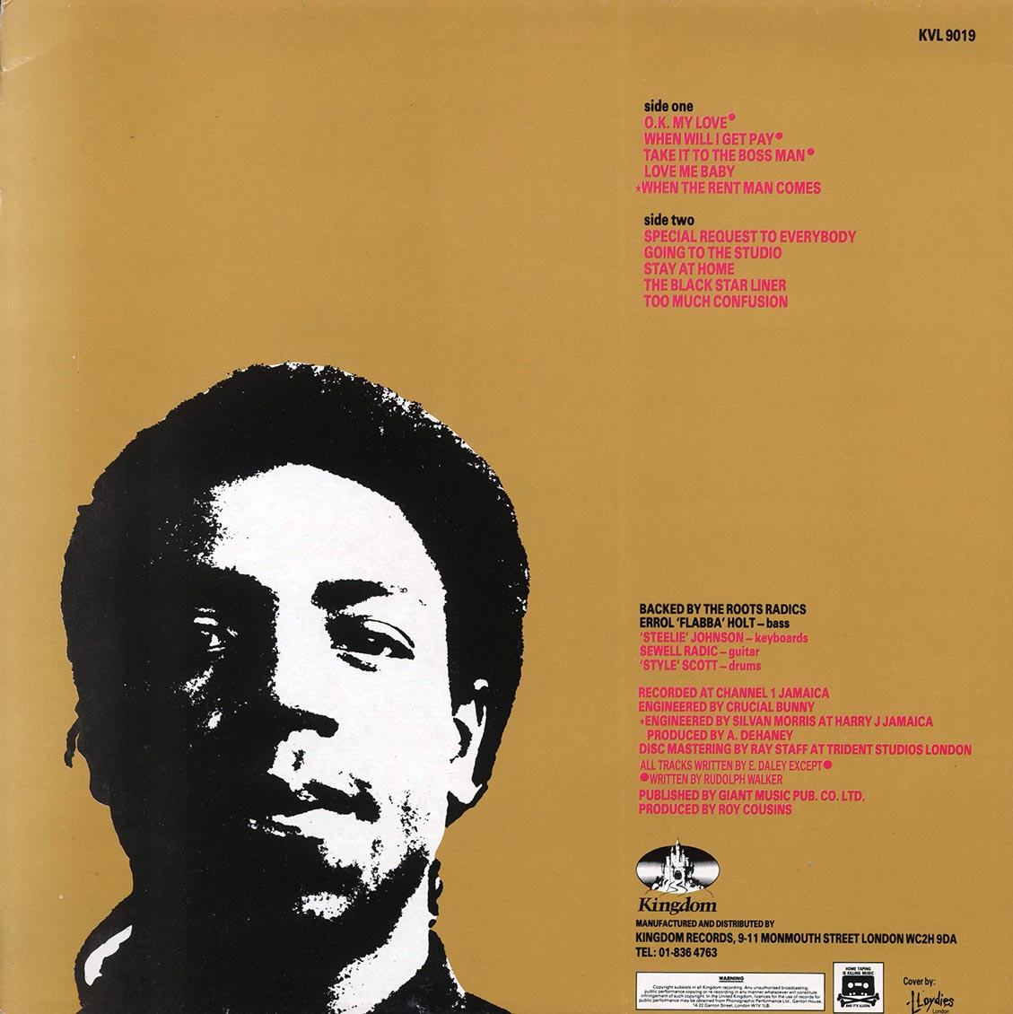 Earl Sixteen - Songs Of Love And Hardship - Vinyl LP, LP