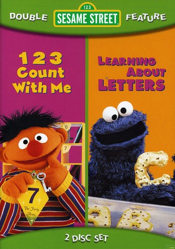 123 Count With Me / Learning About Letters, Sesame Street, DVD