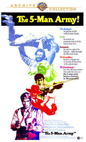 Five Man Army, Five Man Army, DVD