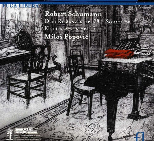 Piano Works -- Schumann / Popovic, CD