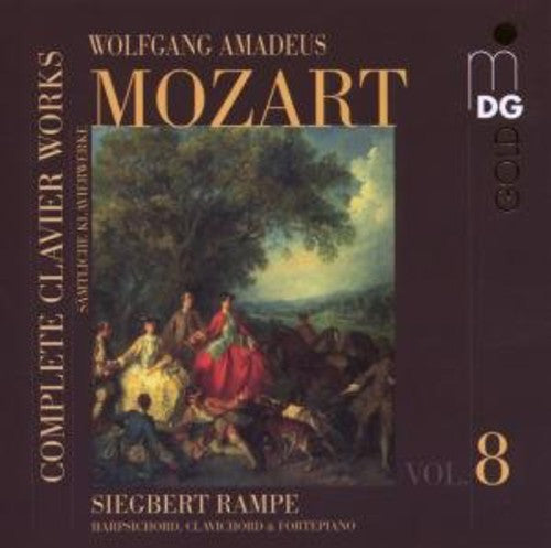 Complete Keyboard Works 8 -- Mozart / Rampe, CD
