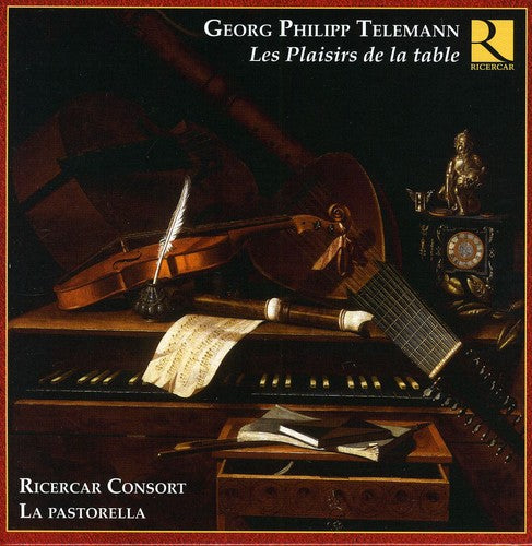 Les Plaisirs De La Table -- Telemann / Ricercar Consort / La Pastorella, CD