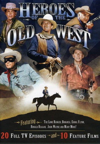 Heroes Of The Old West - 10 Movies & 20 Episodes, Heroes Of The Old West - 10 Movies & 20 Episodes, DVD