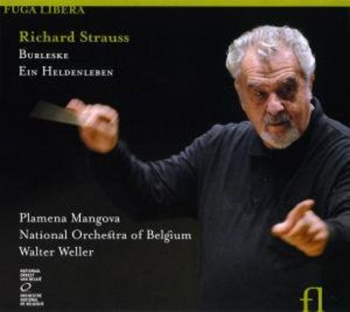 Burleske / Ein Heldenleben -- Strauss,R. / Mangova / Nat'l Orch Belgium / Weller, CD