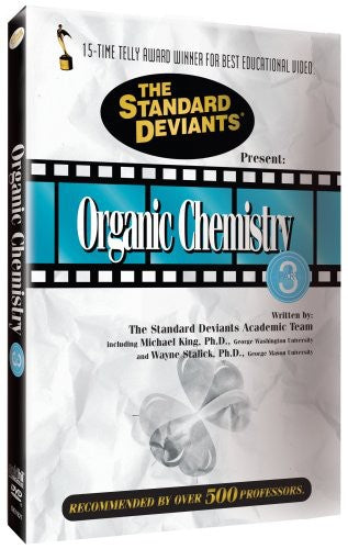 Organic Chemistry 3 -- Standard Deviants, DVD