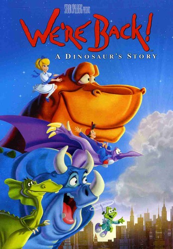 We're Back: A Dinosaur's Story, We're Back: A Dinosaur's Story, DVD