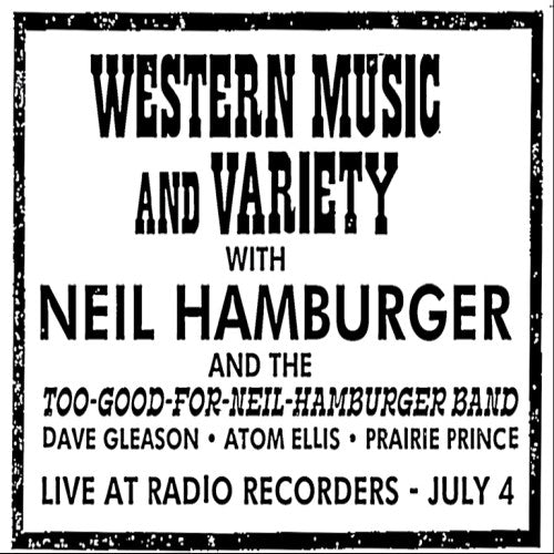 Western Music & Variety -- Neil Hamburger, DVD