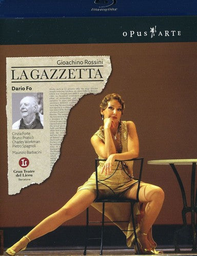 La Gazzetta -- Rossini / Barbacini / Forte / Spagnoli / Workman, Blu-ray