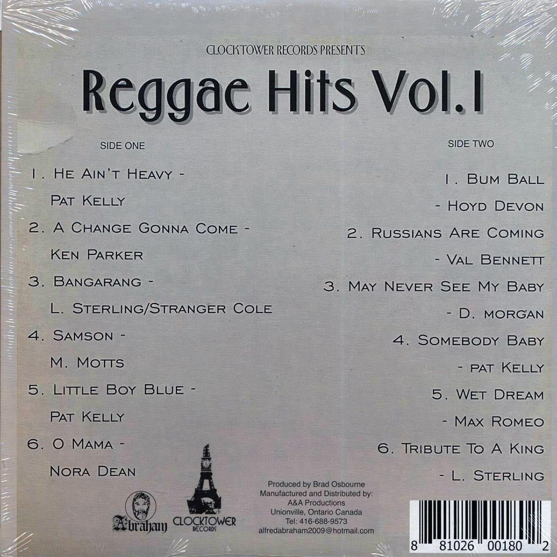 Pat Kelly, Nora Dean, Lester Sterling, Max Romeo, Val Bennett, Etc. - Clocktower Presents Reggae Hits Volume 1 - Vinyl LP, LP