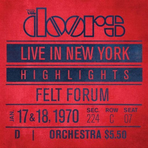 Live In New York, Doors, LP