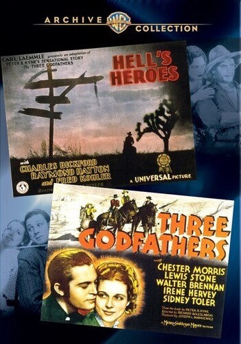 Wac Double Features: Hells Heroes/Three Godfather, Wac Double Features: Hells Heroes/Three Godfather, DVD