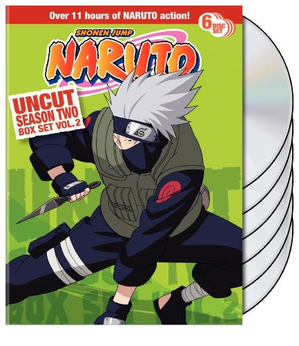 Naruto Uncut Season 2 V.2 Box Set