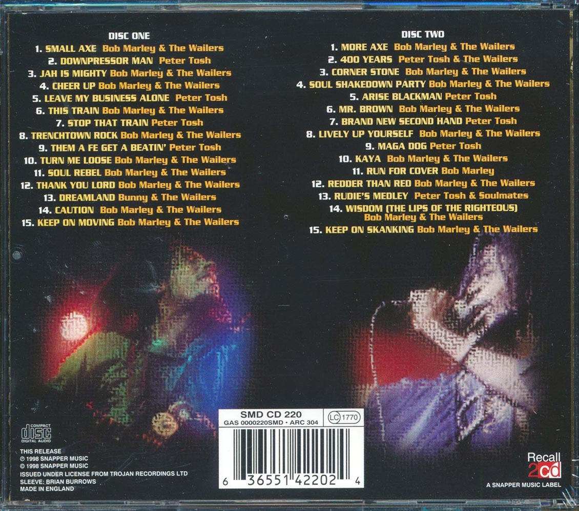 Peter Tosh, Bob Marley - Wisdom (30 tracks) (2xCD) - CD, CD