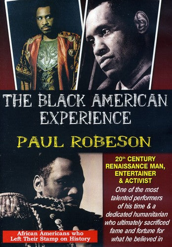 Paul Robeson 20TH Century Renaissance Man, Enterta -- DVD