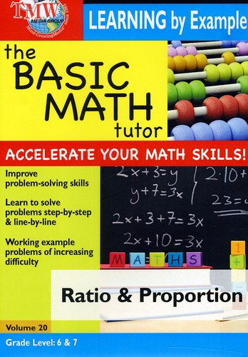 Basic Math Tutor Ratio & Proportion -- DVD