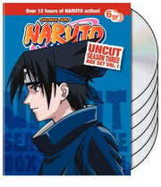 Naruto Uncut Season 3 V.1 Box Set