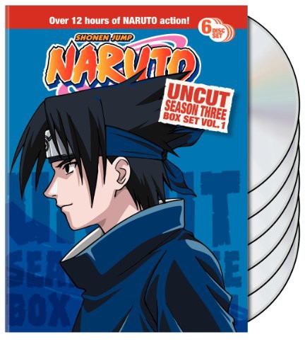 Naruto Uncut Season 3 V.1 Box Set