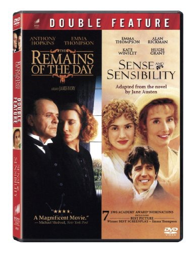 Remains Of The Day & Sense & Sensibility, Remains Of The Day & Sense & Sensibility, DVD