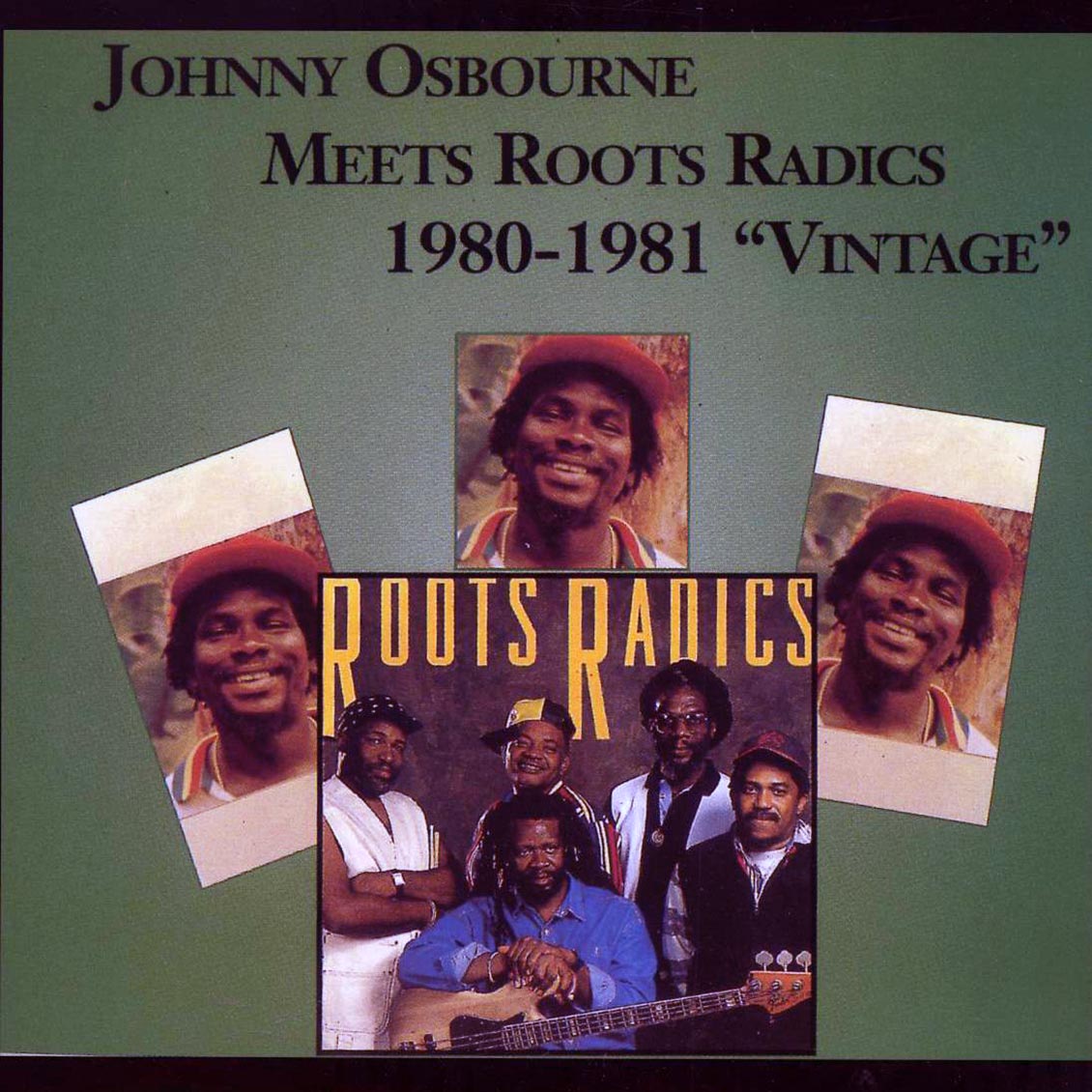 Johnny Osbourne - Meets Roots Radics Vintage - Vinyl LP