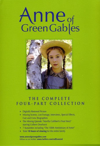 Anne Of Green Gables: Complete Four-Part Coll, Anne Of Green Gables: Complete Four-Part Coll, DVD