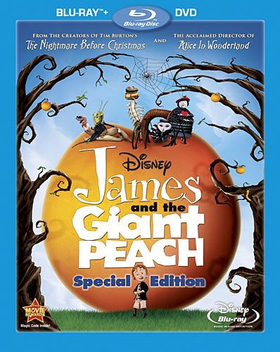 James & The Giant Peach, James & The Giant Peach, Blu-Ray