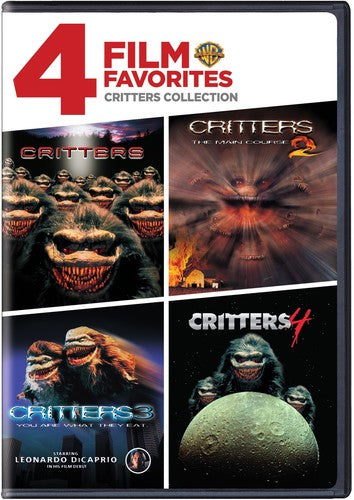 4 Film Favorites: Critters 1-4 Collection, 4 Film Favorites: Critters 1-4 Collection, DVD